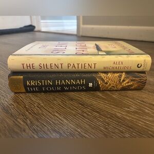 2 Book Club books - hardcover